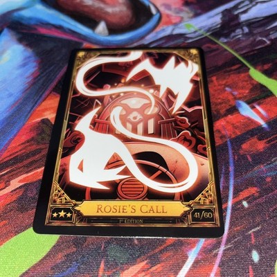 ハズビンホテル　トレーディングカード　ROSIE,S CALL Hazbin Hotel Trading Card Season 2 1st Edition Rosie's Call 41/60