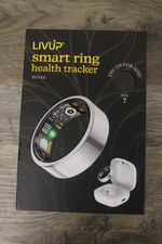 LivUp Smart Ring Health Tracker, LU-SMTRNG-500, Silver, Size 7