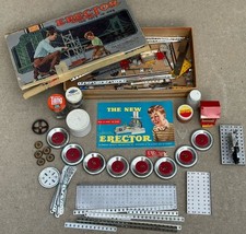 Vintage 1951 A.C. Gilbert The New Erector Set Manual  Parts READ
