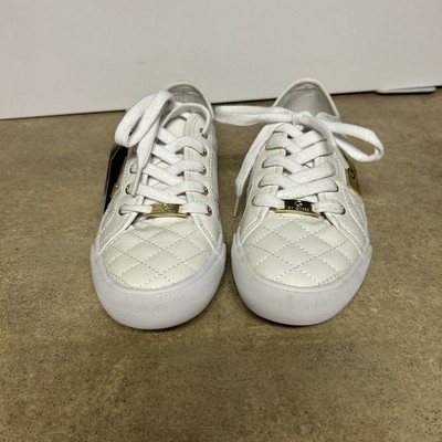 Women s White Athletic Shoes GUESS Brand Size 7M