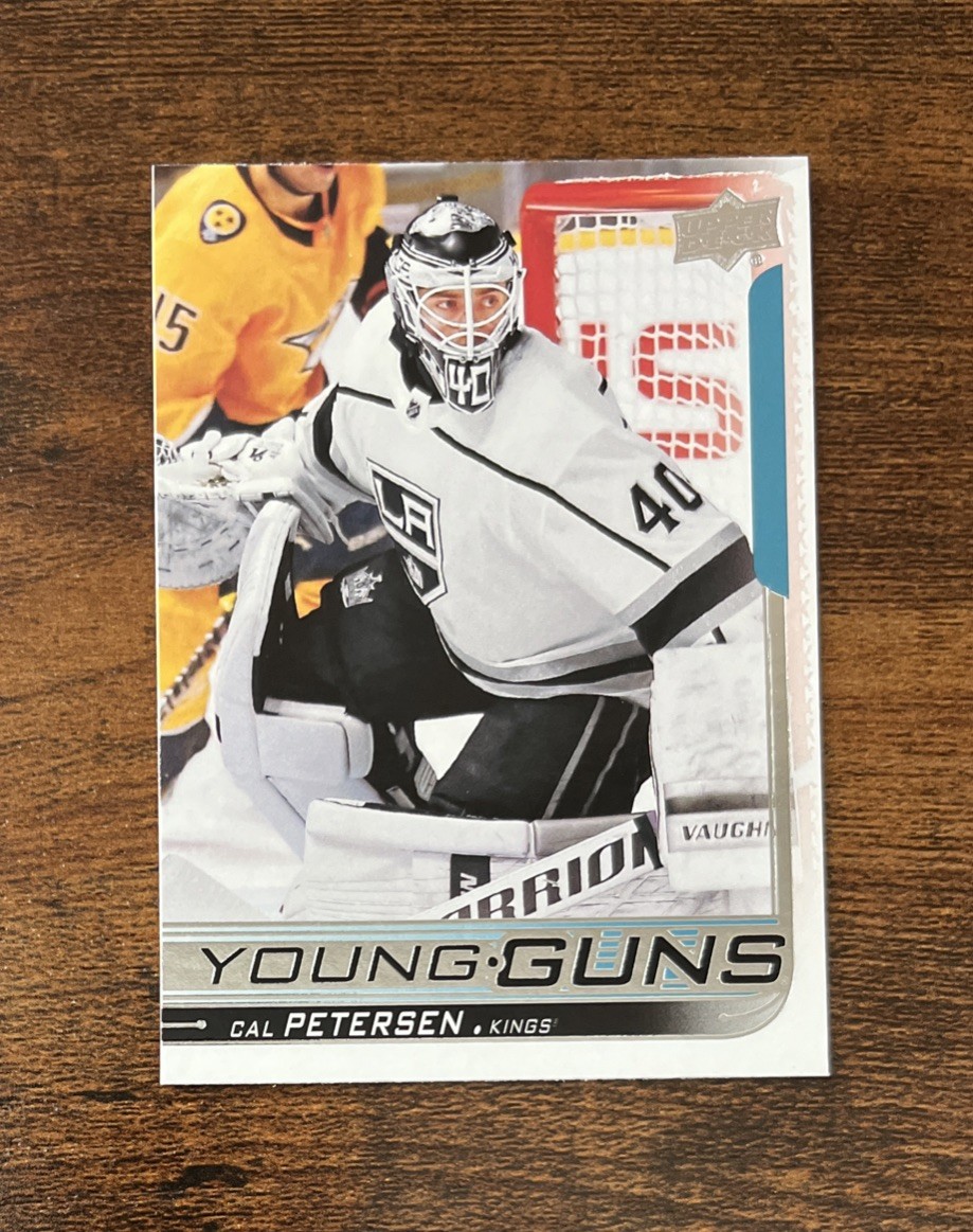 2018-19 Upper Deck Series 2 Young Guns Cal Petersen #471 Rookie Kings RC