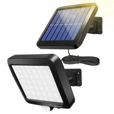 Solar Wall Lights Outdoor with Motion , 56 LEDs Ultra Bright IP65 Waterproof ...