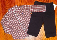 POLO RALPH LAUREN AUTHENTIC BABY BOYS BRAND NEW ORIGINAL 2Pc SET Size 3M, NWT