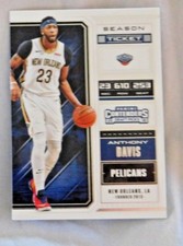 2019 Playoff Contenders Anthony Davis Pelicans #2 Basketball Card