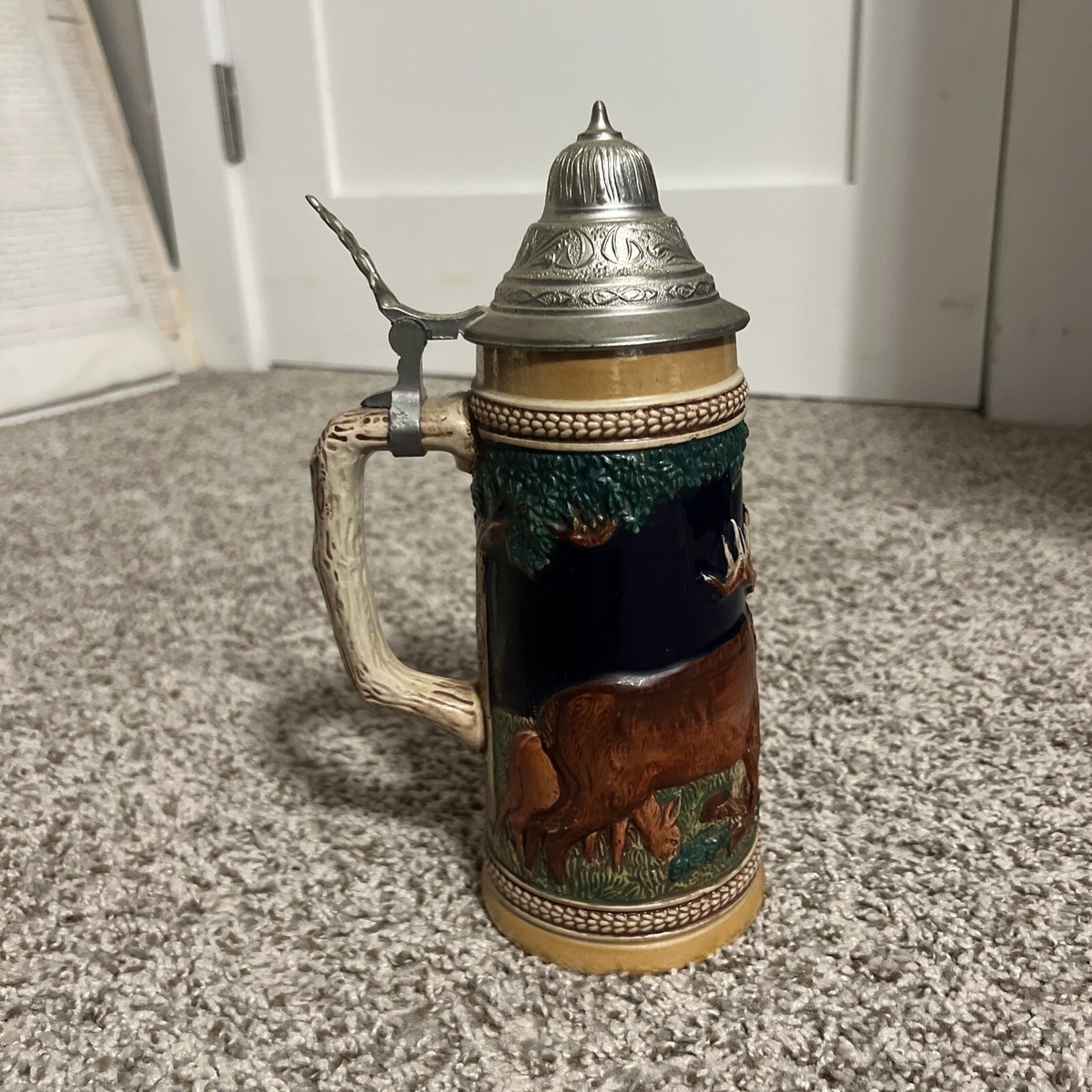 Gertz Vintage West Germany Beer Stein 9” Moose | eBay