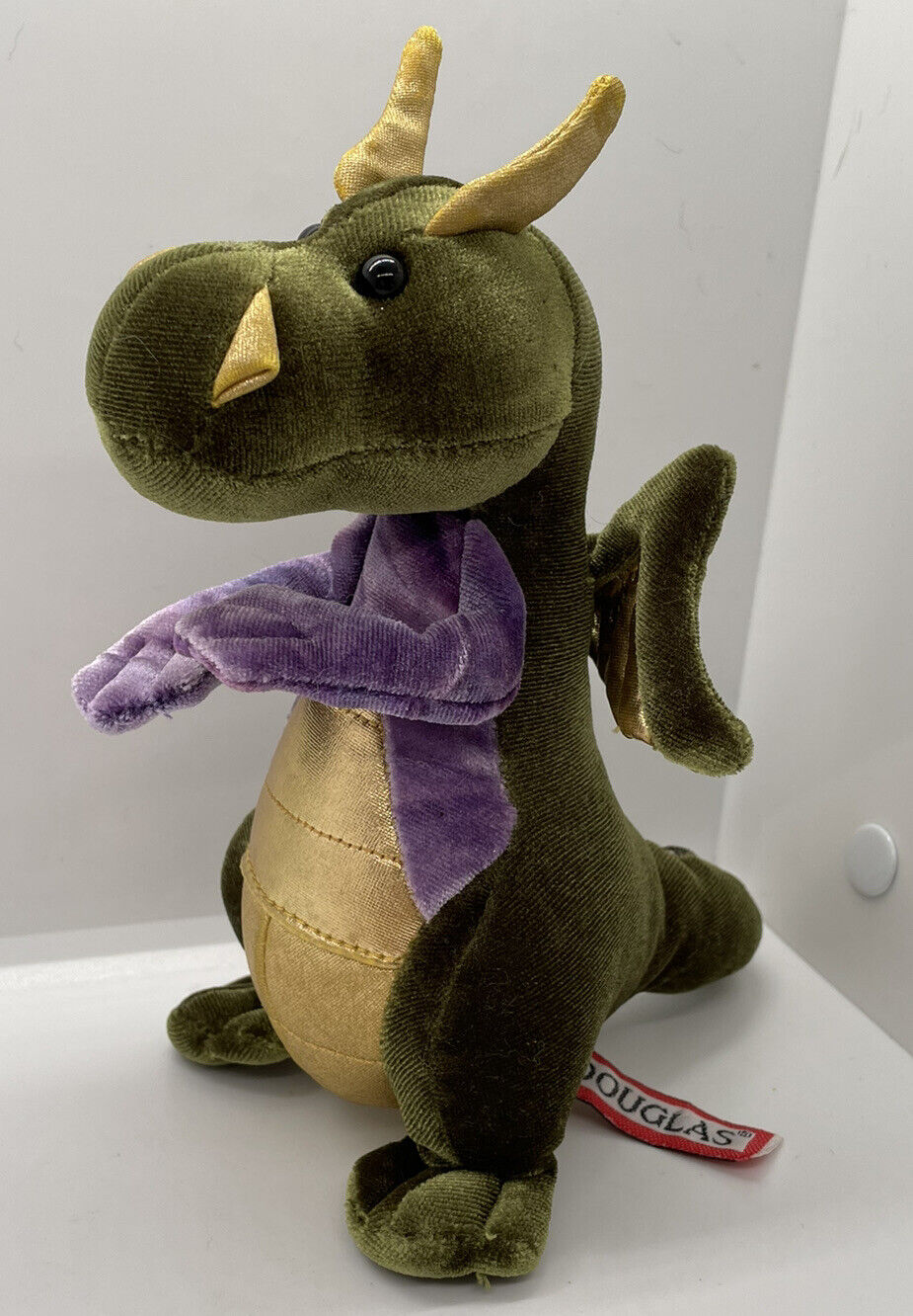 Douglas The Cuddle Toy DRAGON Plush Stuffed Animal - Green Gold Purple 7 Inches 767548123010 | eBay Douglas The Cuddle Toy DRAGON Plush Stuffed Animal - Green Gold Purple 7 Inches 767548123010 | eBay