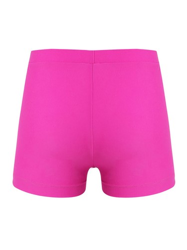 Kids Girls Athletic Dance Gymnastic Shorts Stretchy Dancing Bottoms Dancewear - Picture 15 of 89