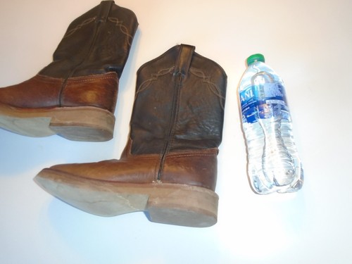 Lardo Men's Cowboy Boots Size 7 m Color Brown black 28 6995 6 82501 012 03 7M - Picture 5 of 10