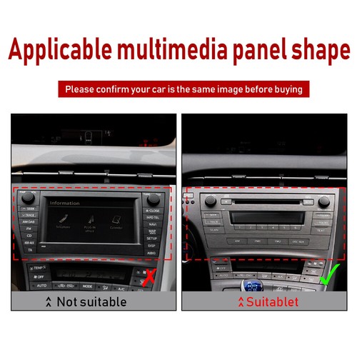 Black Center Control Console Sticker Carbon Fiber For Toyota Prius 2010-2011 - Picture 3 of 6