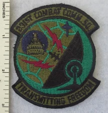 231st COMBAT COMMUNICATIONS SQUADRON US AIR FORCE PATCH Subdued USAF Vintage