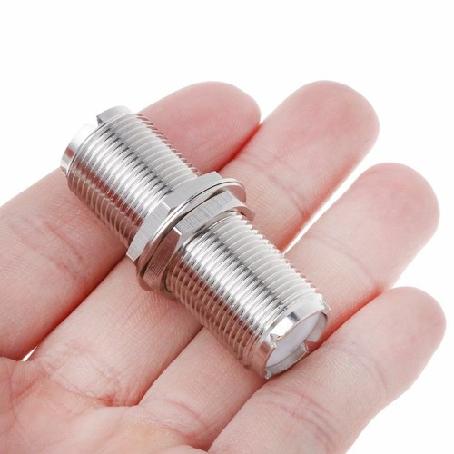 UHF SO239 Female To Female Jack Panel Mount Adapter Connector Straight Coupler - Picture 4 of 6