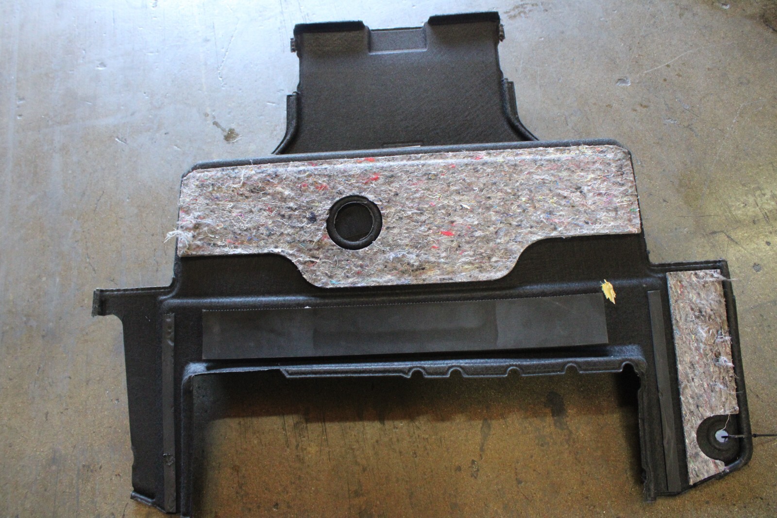 Ferrari California T, Trunk Carpet Bottom, Black, Used, P/N 87484700