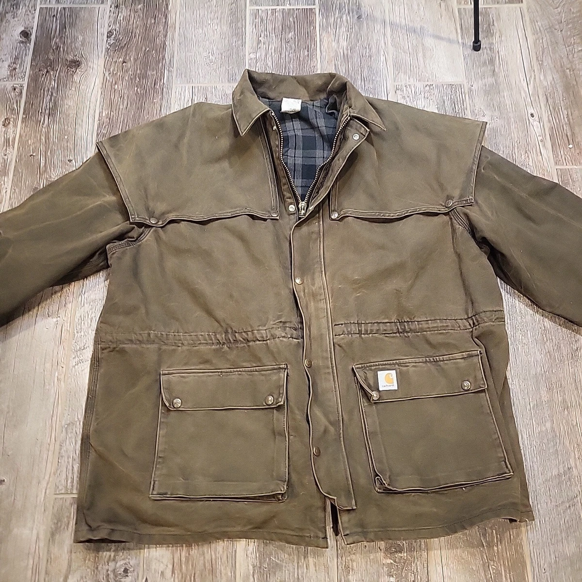 Vintage USA Carhartt CW042 Duster Western Rancher Barn Jacket Coat XXL 2XL  | eBay