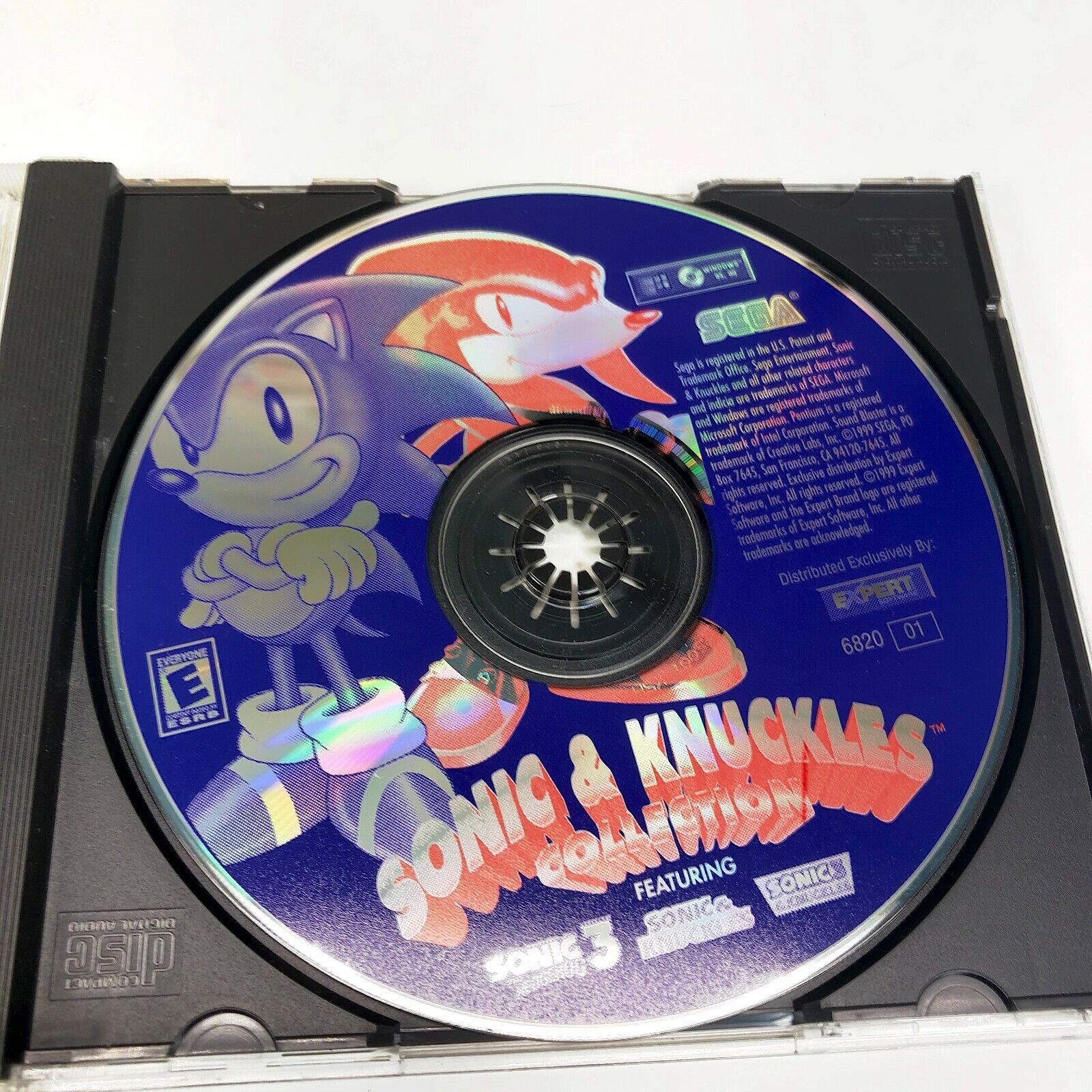 Sonic & Knuckles Collection Windows PC CD-ROM Sega w/ Jewel Case & User's  Guide