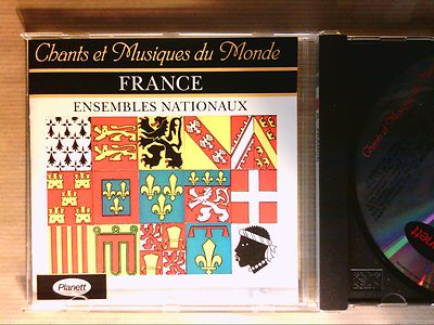 SELTENE CD / NATIONALE ENSEMBLES VON FRANKREICH / GESÄNGE DER REGIONEN / TOP ZUSTAND