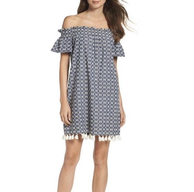 chelsea28 off the shoulder dress