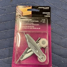 Prime-Line Slide-Co 221153 Left Hand Drawer Track Center Roller, 13/16"