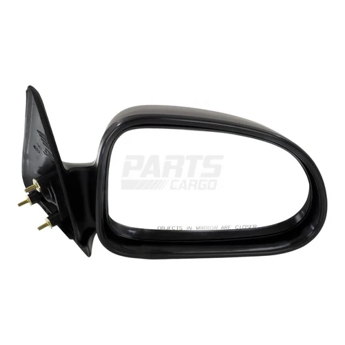 Fits 97-04 Dodge Dakota Right Passenger Manual Mirror Non-Folding Textured Black