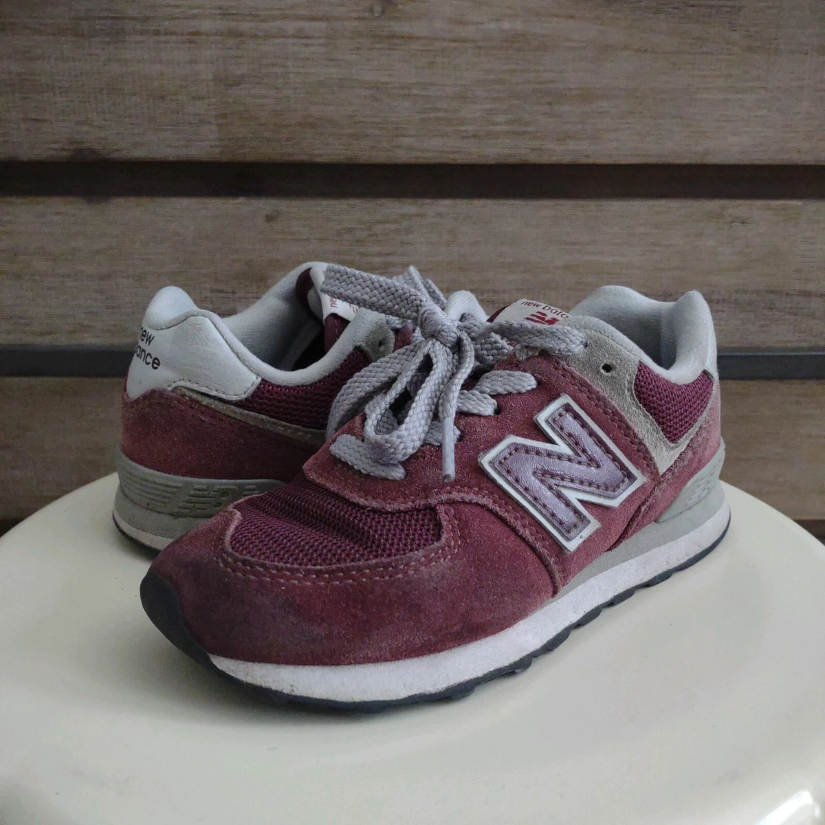 Burgundy hotsell kids sneakers