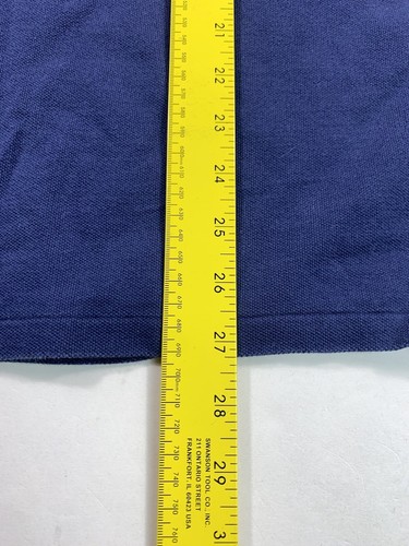 Ralph Lauren Shirt Mens Large Short Sleeve Casual Polo Blue - Picture 11 of 11