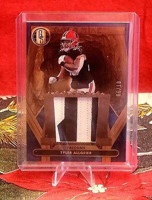 2024 PANINI GOLD STANDARD TYLER ALLGEIER GOLD MINE 2 COLOR PATCH CARD /10