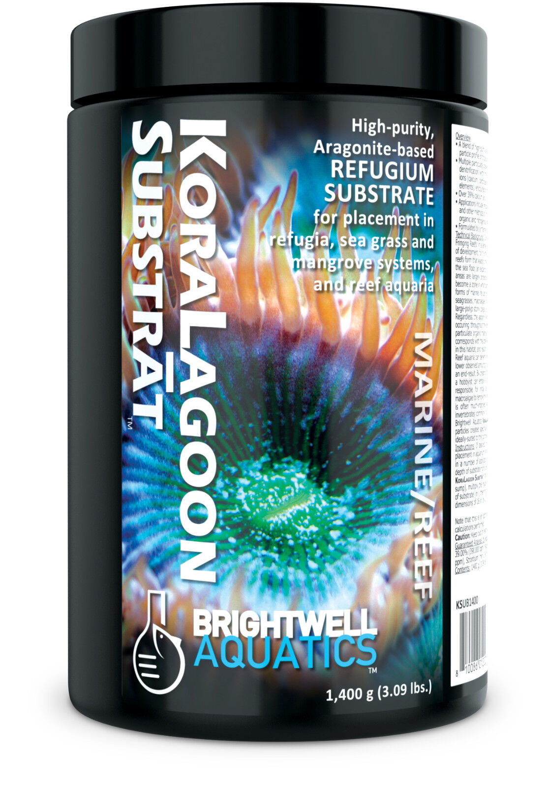 Brightwell Aquatics KoraLagoon substrate 1 Ranking Limited time cheap sale integrated 1st place 4kg