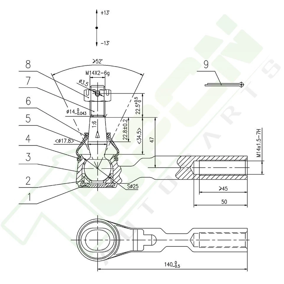 Suspension Kit 10 Front Wheel Bearing For 2003-13 Chevy Express GMC Savana 1500 Foto 3 de 4