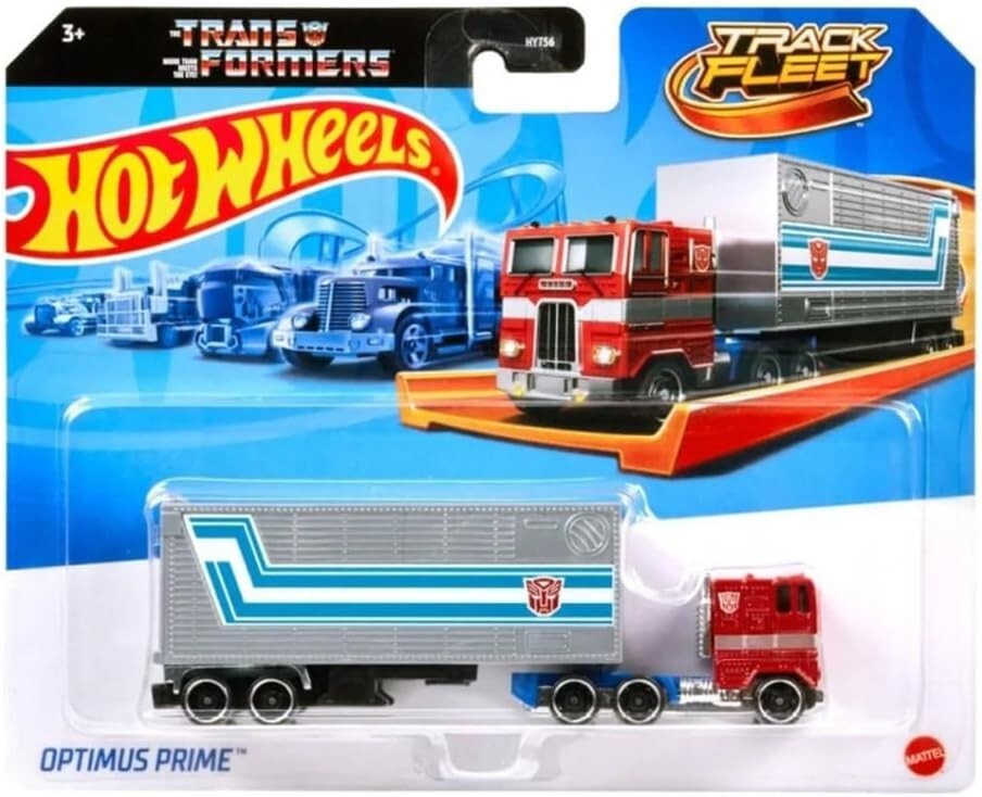 Hot Wheels 2024 Track Fleet Transformers Optimus Prime 1:64