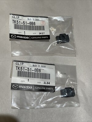 Qty 2 New Genuine Mazda OE Clip TK51-51-0B6 | eBay