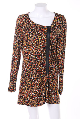 VIA APPIA Tunic Blouse Ruffles D 40 multicolor