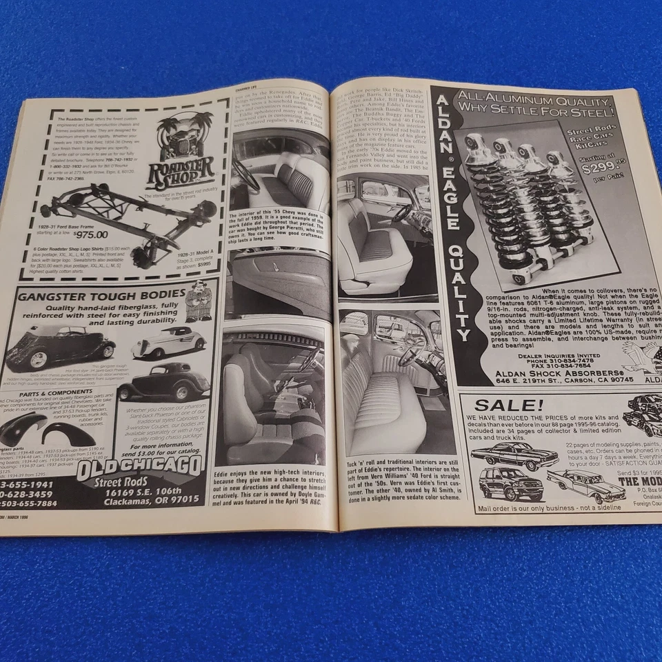 ROD & CUSTOM SPECIAL: HOW TO TECH ROD TESTING THE B&M/BRIZIO SEDAN MARCH 1996 - Image 4 of 4
