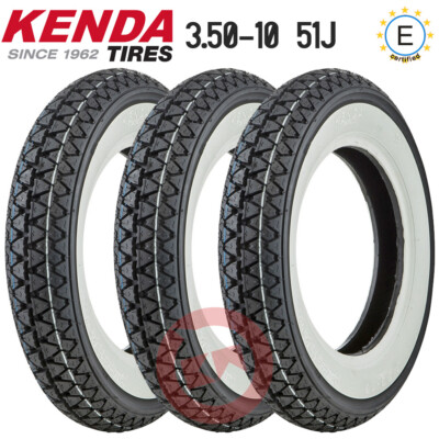 DUE Gomme Pneumatici Kenda K333 Fascia Bianca 3.50-10 - Foto 4