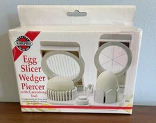 Norpro Multi Functional Egg Slicer, Wedger, Piercer and Garnish Tool, Open Box
