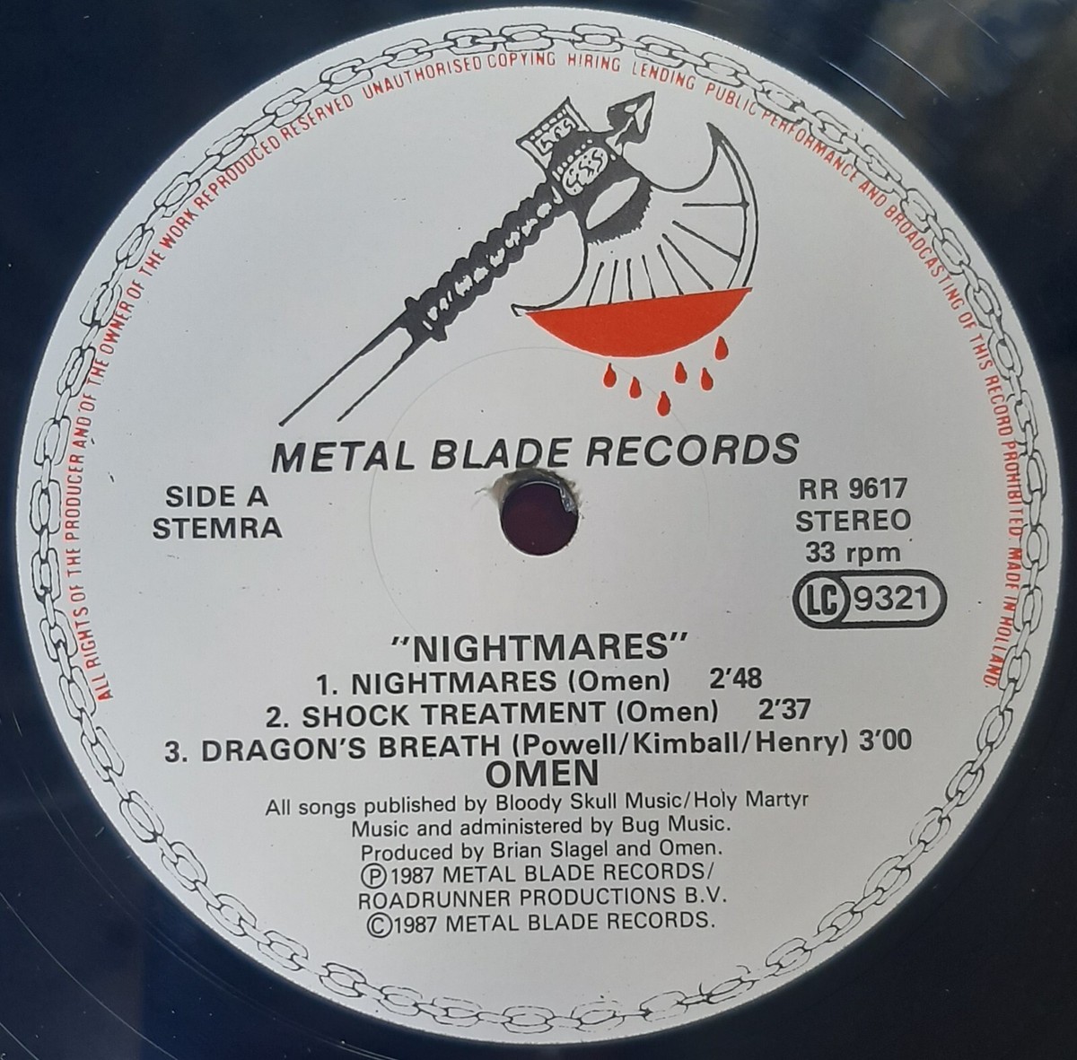 OMEN ~ NIGHTMARES ORIG DUTCH/EU 12