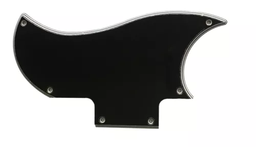 Pickguard For Gibson SG Special 2018 OD Mini Humbuckers Guitar 5-Ply-BLACK-left
