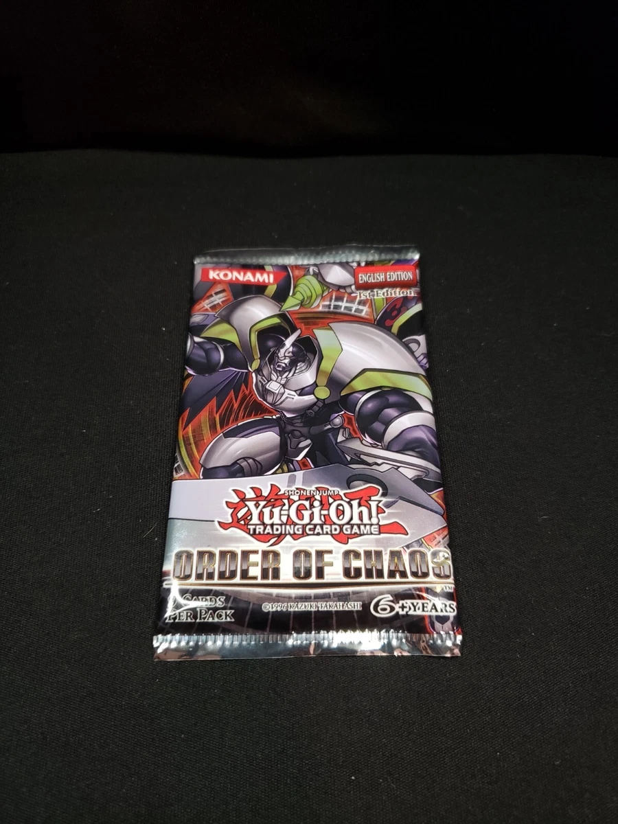 【未開封】英語版　遊戯王 ORDER OF CHAOS　8パック Yu-Gi-Oh! TCG Order of Chaos Sealed Collectible Card Game Packs