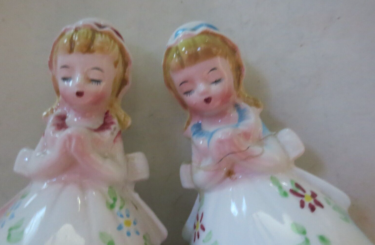 Vintage 1960s Japan Praying Girls Salt & Pepper | eBay