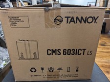 New, Tannoy, CMS603ICT-LS, 6 Full Range In-Ceiling Speaker with ICT Driver
