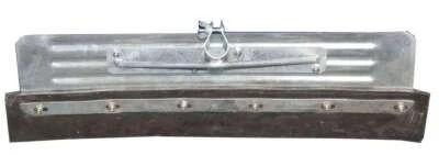 GWAZA Yard Scraper Squeegee Straight BZP Reinforced Rubber Blade 14-30" Handle Option