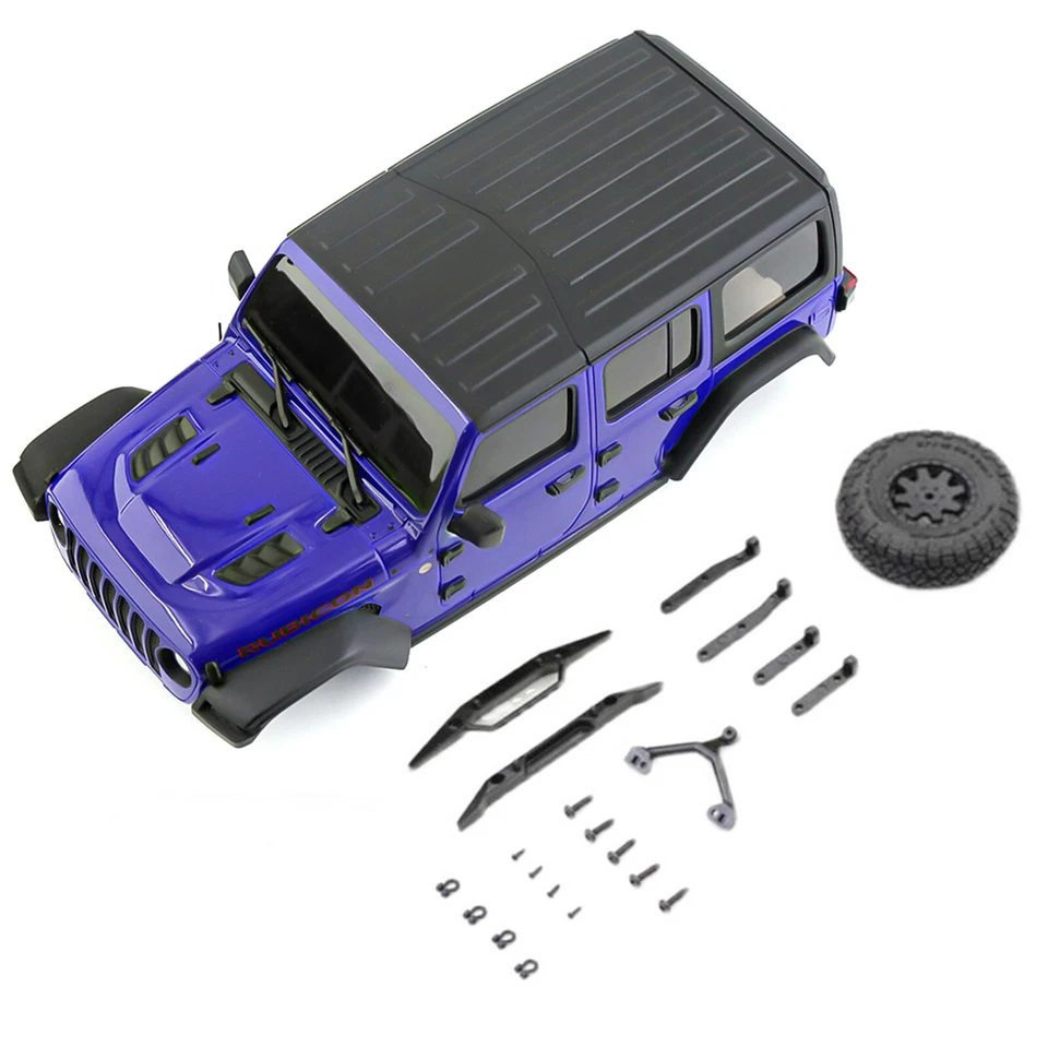 RC Car Shell Rearview Mirror Kit for 1/24 Wrangler MINI Z 4*4 Remote Control Car - Image 4 of 4