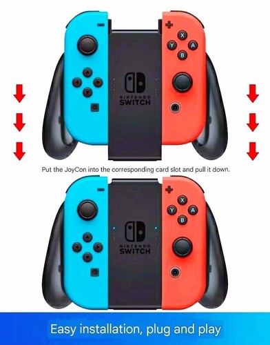Genuine Charging Grip Stand for Nintendo Switch Joy-Con from Japan, Free Postage - Picture 6 of 9
