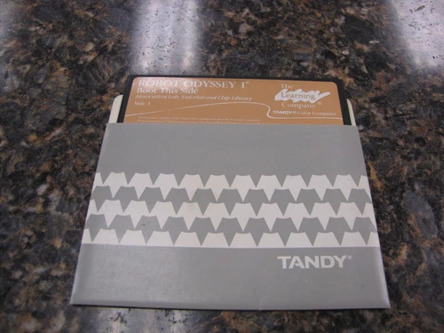 Vintage Tandy - Robot Odyssey 1 Floppy Disk 5.25" - MF17
