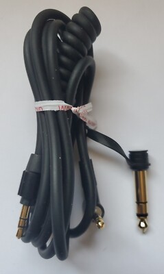 3.5mm Male Jack 5 Foot Cord With 1/4'' Adapter Piece For One End