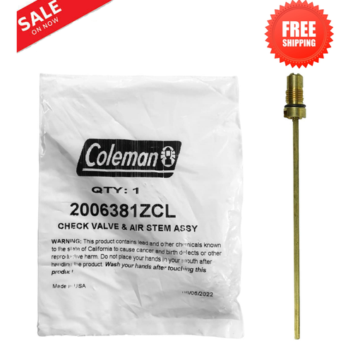 NUOVA VALVOLA DI RITEGNO COLEMAN OEM STELO ARIA 228J195 275-710 - Foto 4