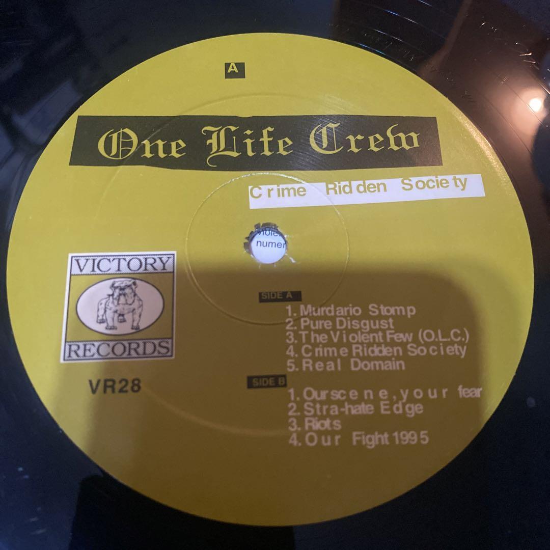One Life Crew/Crime Ridden Society Record | eBay