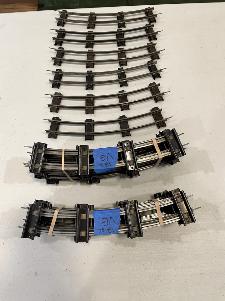 American Flyer Track S Gauge #702 Curved 30pcs. VG+ Cond. - Image 2 of 4