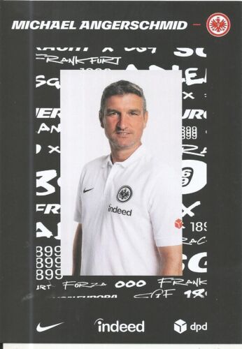 Michael Angerschmid - Eintracht Frankfurt - 2022/2023 - Autogrammkarte - o.U. - Bild 1 von 1