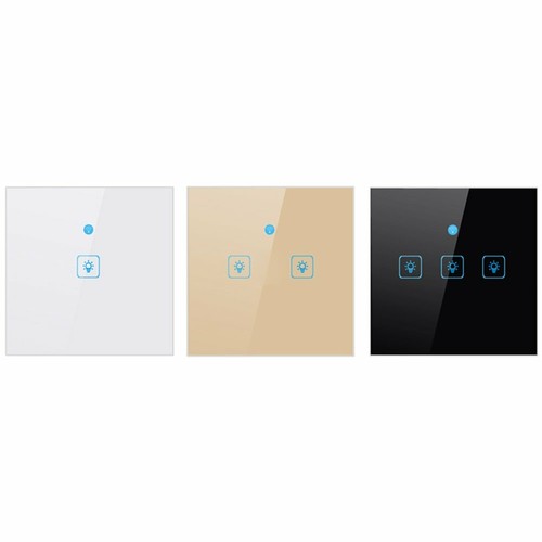 Smart WiFi Lichtschalter Touch Schalter Wandschalter APP Alexa echo Google Wlan - Bild 2 von 21