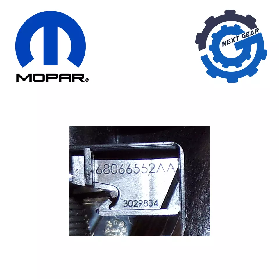 Nueva manija de puerta interior Mopar 2011-2020 Chrysler Town & Country 68066552AA fabricante de equipos originales Foto 4 de 4