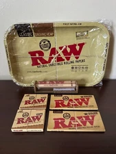 Raw Small Tray Combo~2 KS Supreme Papers + 110mm Roller +2 Pre Rolled Tips